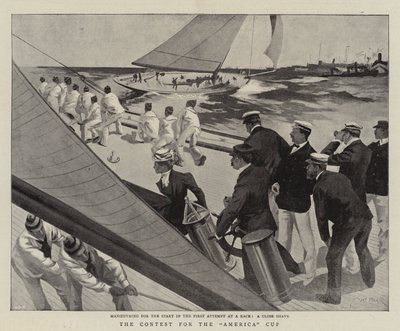 The Contest for the America Cup by T. Dart Walker